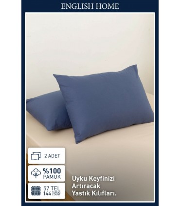 روبالشی ساده کتان انگلیش هوم