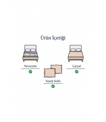 ست رو تختی ساده انگلیش هوم