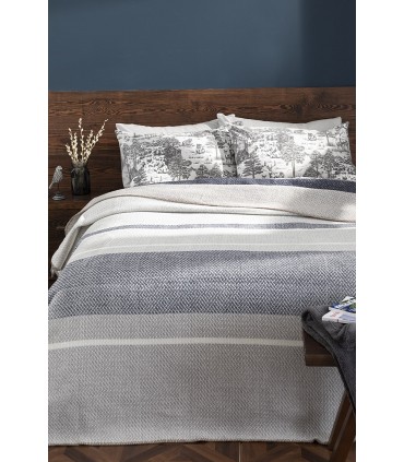 پتو دو نفره طرح‌دار انگلیش هوم