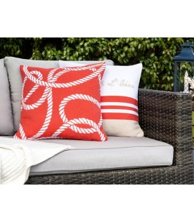 کاور کوسن طرحدار قرمز مادام کوکو