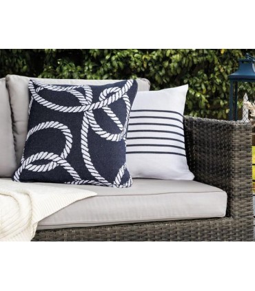 کاور کوسن طرحدار سورمه‌ای مادام کوکو